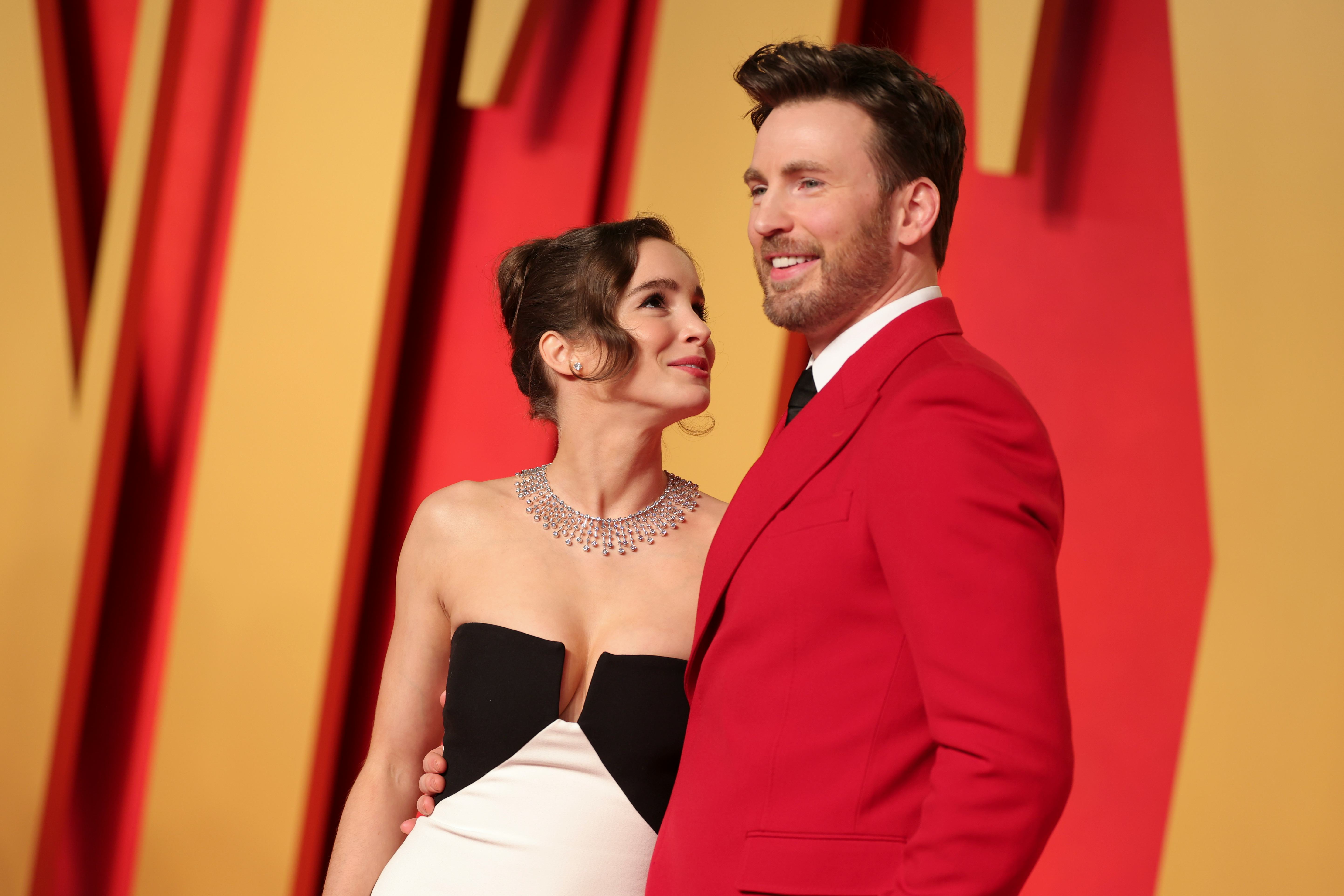 Alba Baptista and Chris Evans revealed their first baby is named Alma.