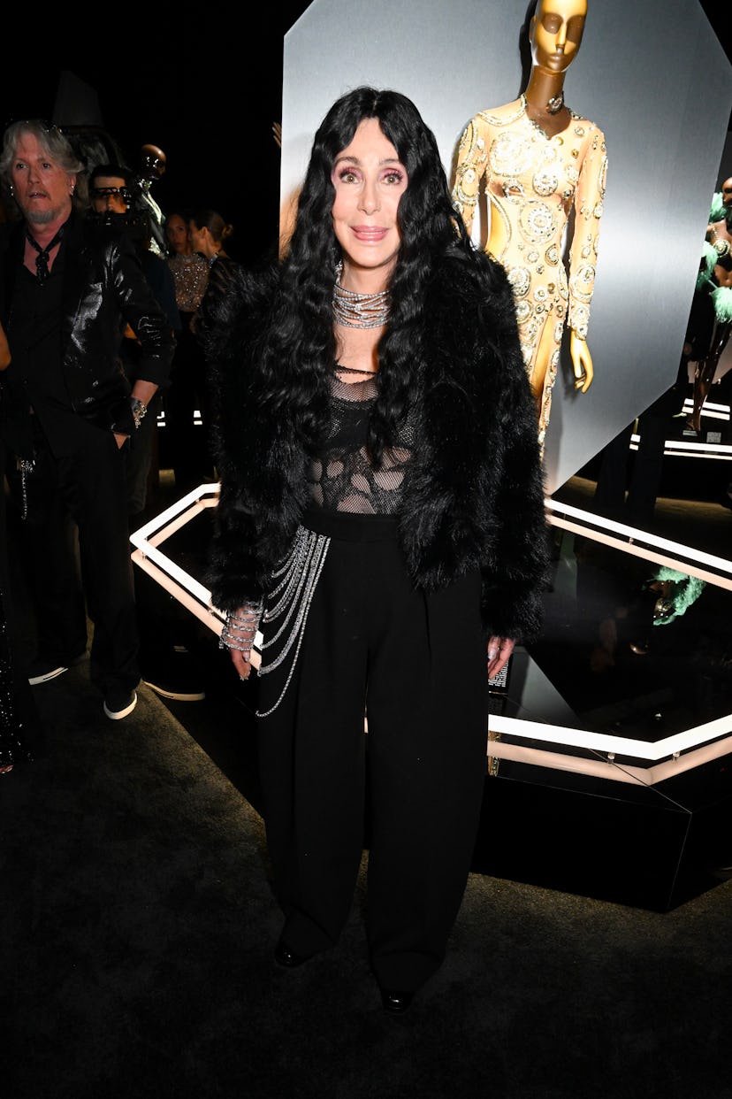 Cher at Swarovski Masters of Light Opening Celebration on October 28, 2025 in Los Angeles, Californi...