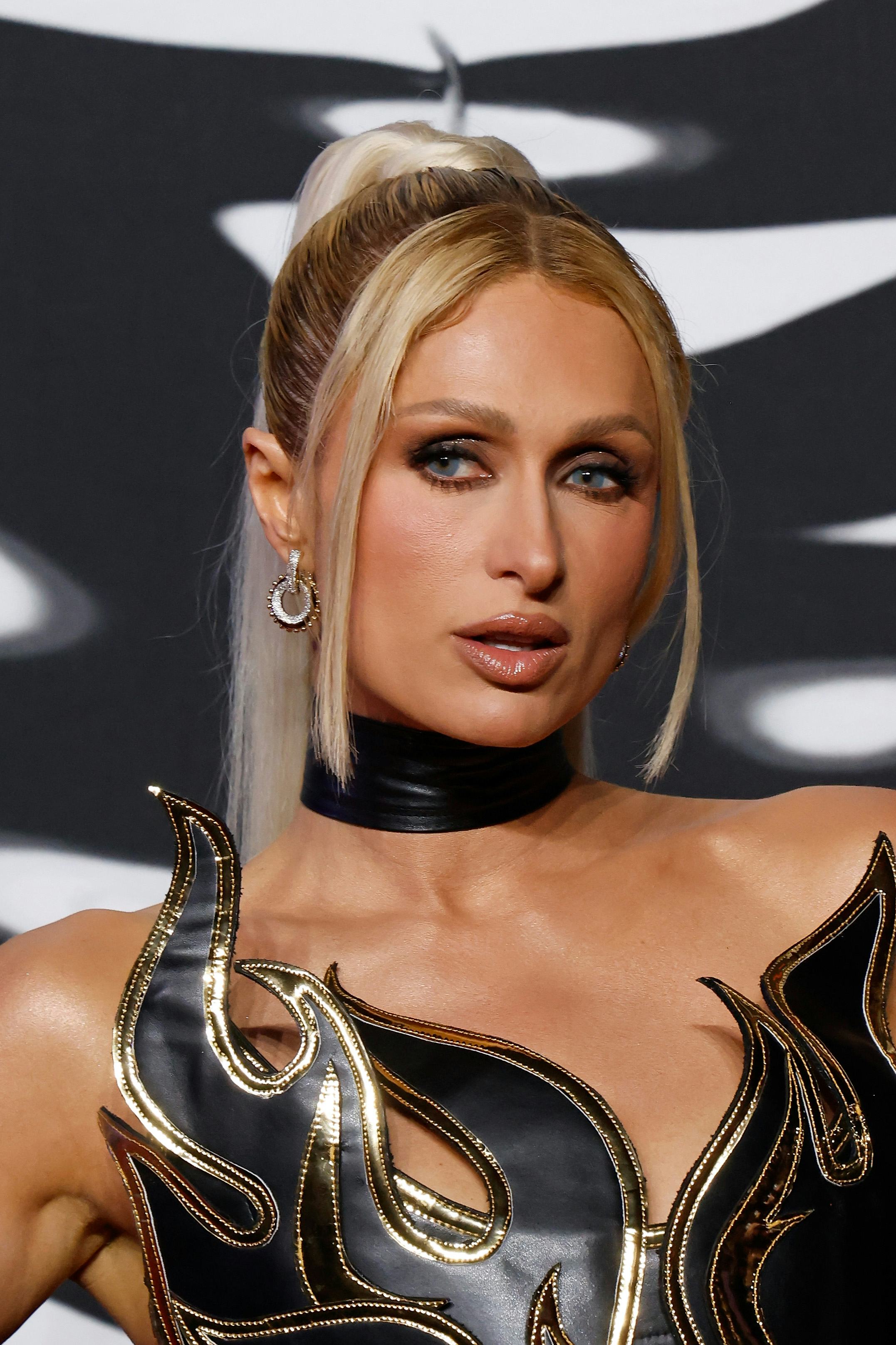 Paris Hilton attends the 2025 MTV Video Music Awards