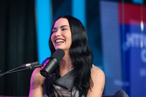 LOS ANGELES, CALIFORNIA - OCTOBER 30: Demi Lovato visits the SiriusXM Studios on October 30, 2025 in...