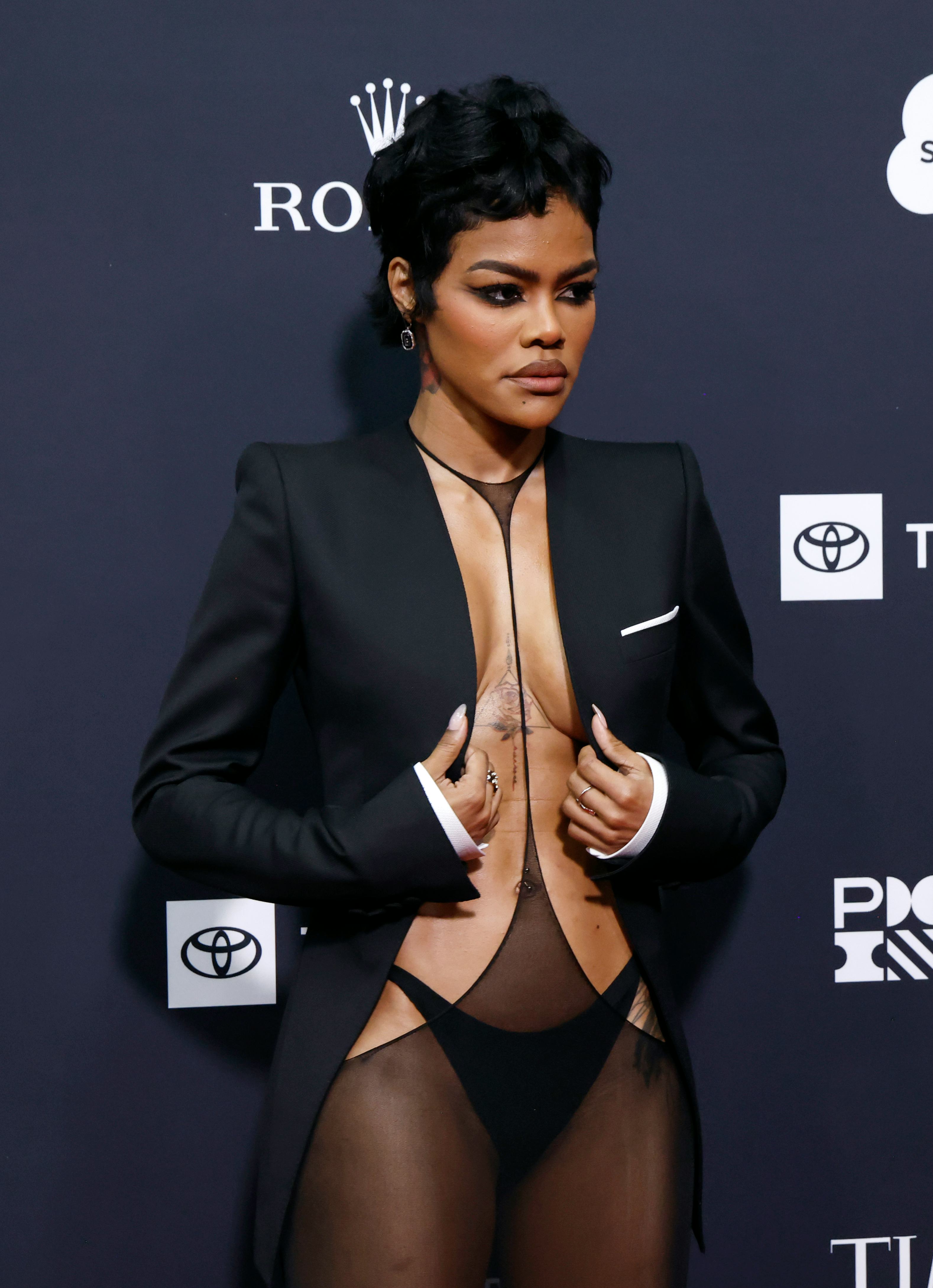 Teyana Taylor attends Time100 Next at Current at Chelsea Piers on October 30, 2025 in New York City.