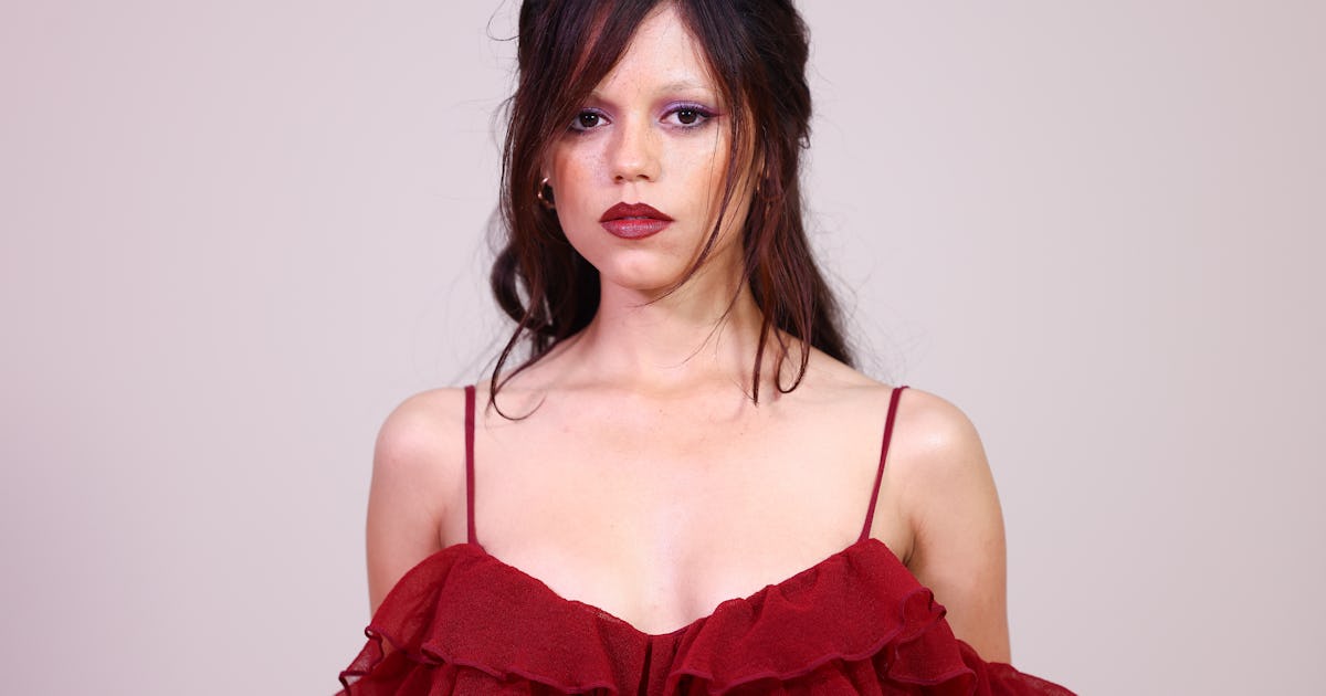 Jenna Ortega's Booty-Baring Dress, No Pants 'Fit, & More Of Her Spicy PFW Looks