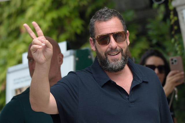 American comedian and actor Adam Sandler at the 82 Venice International Film Festival 2025. Arrival ...