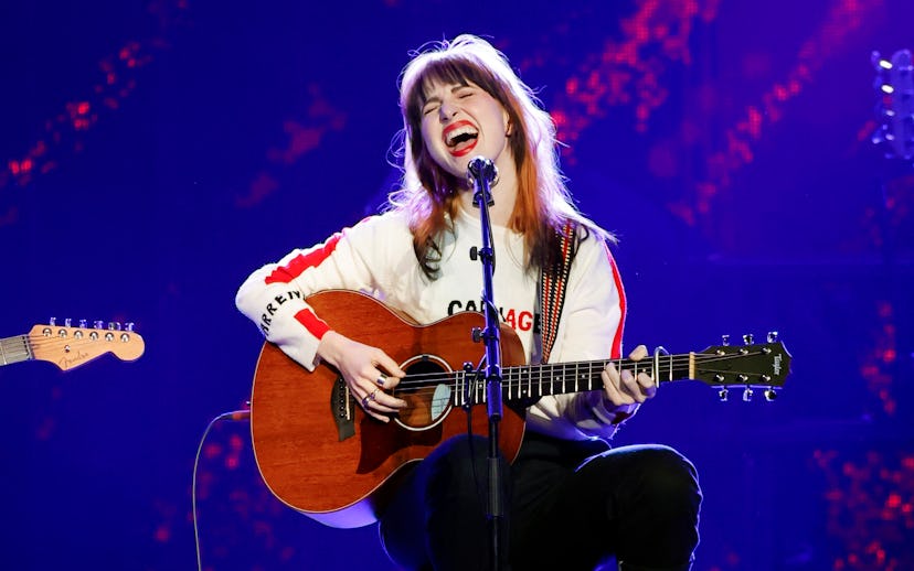 NASHVILLE, TENNESSEE - MARCH 20: Hayley Williams performs onstage during the Love Rising: Let Freedo...