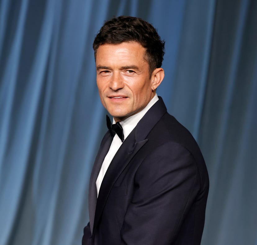 Orlando Bloom was pictured with someone wearing a Katy Perry costume after their breakup.