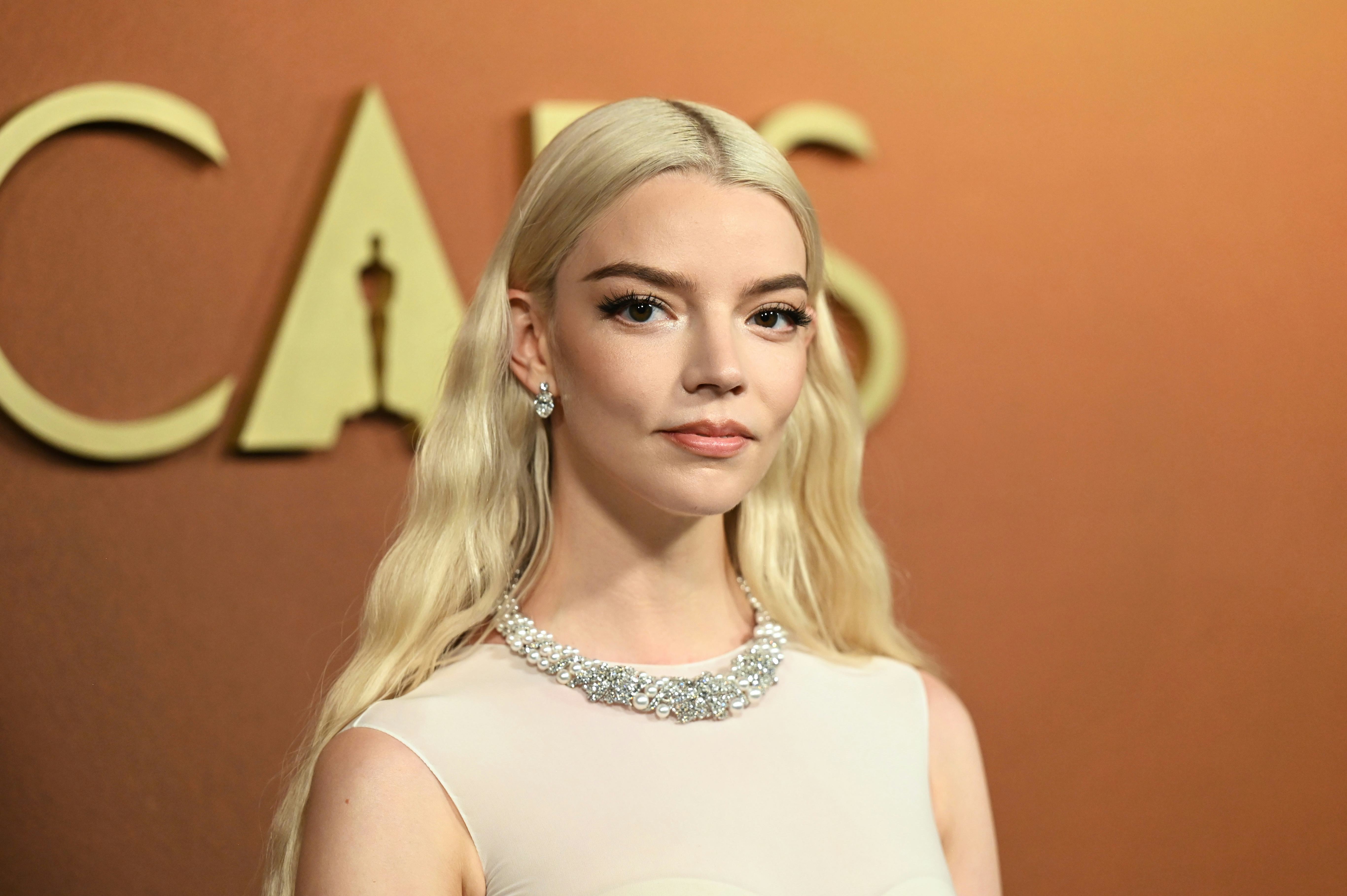 Anya Taylor-Joy's Sheer Corset Dress Brought Ethereal Elegance To The Red Carpet