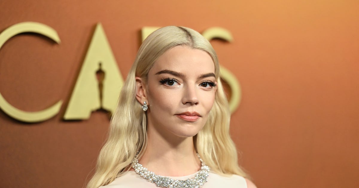 Anya Taylor-Joy's Sheer Corset Dress Brought Ethereal Elegance To The Red Carpet