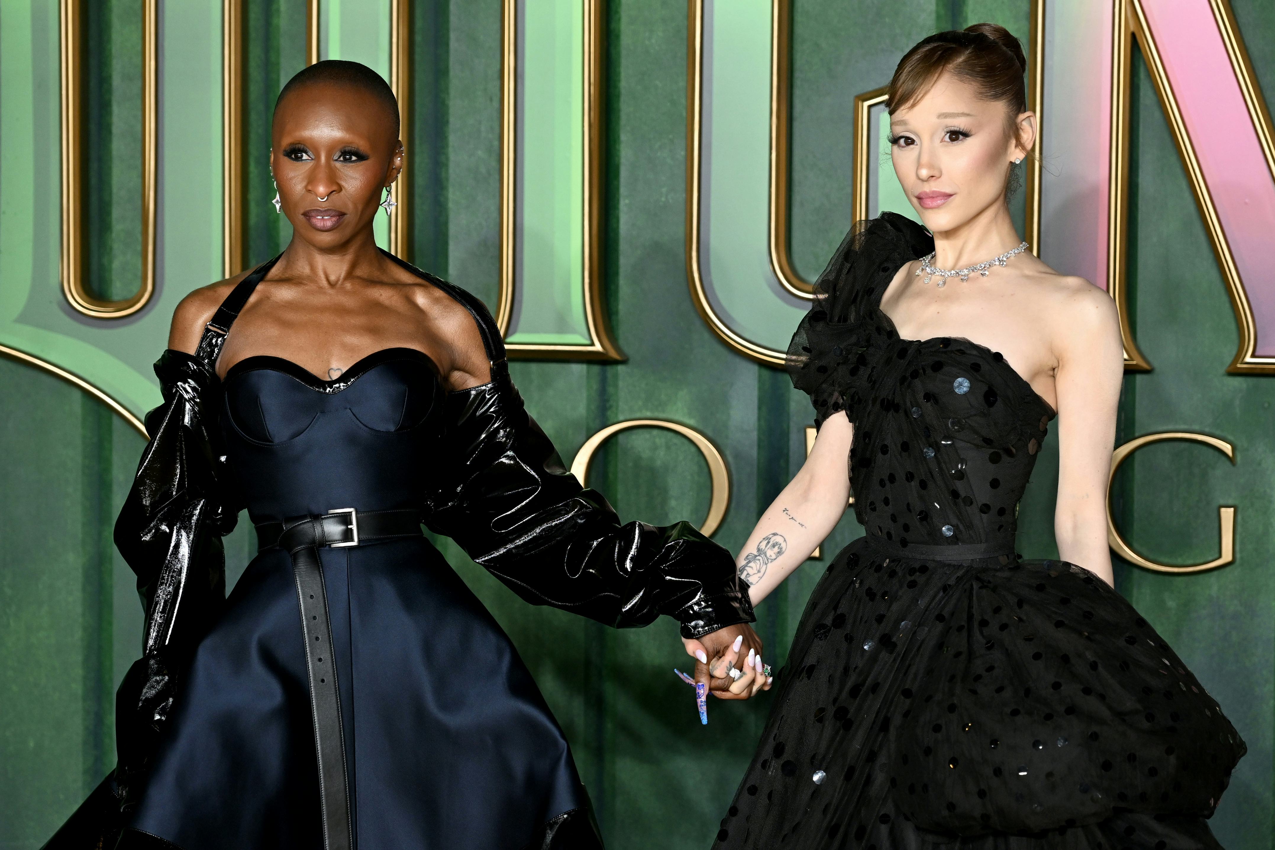 Ariana Grande & Cynthia Erivo’s Grand Finale Looks