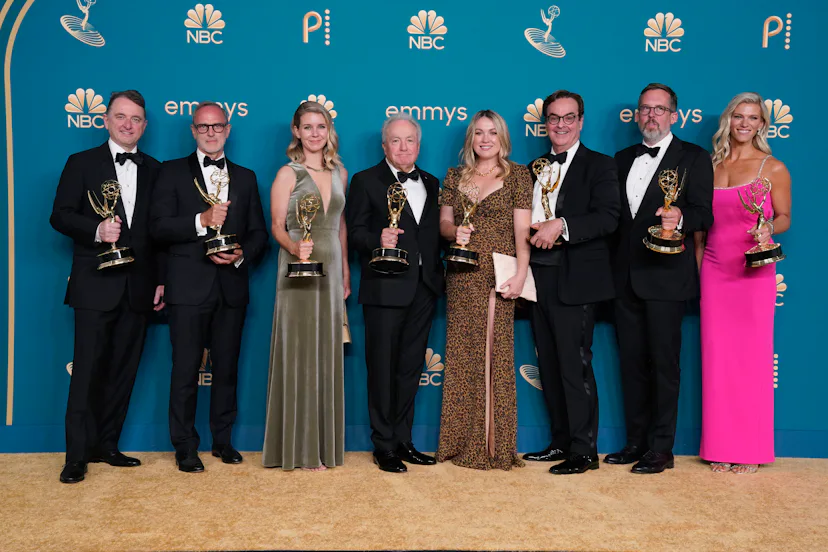 LOS ANGELES, CA - SEPTEMBER 12: 74th ANNUAL PRIMETIME EMMY AWARDS -- Pictured: (l-r) Javier Winnik,...