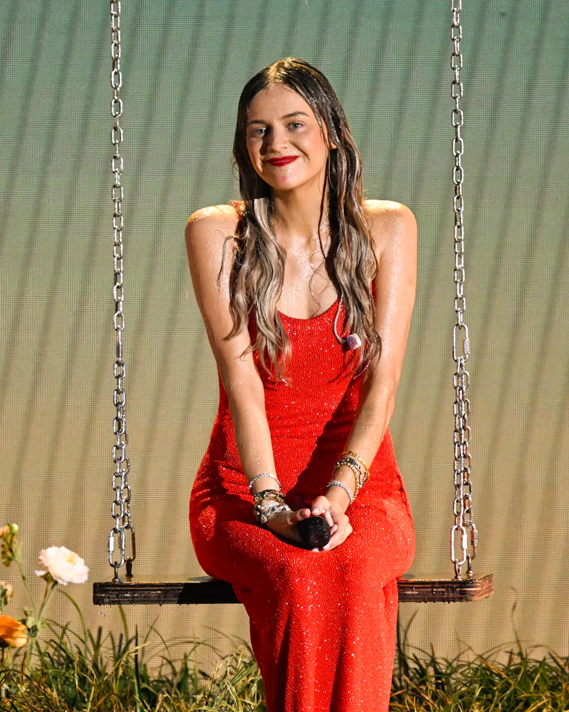 kelsea ballerini red dress See Kelsea Ballerini's stunning look, performance at the CMA Awards