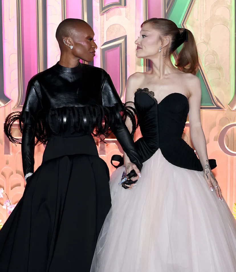 Cynthia Erivo discussed her "instinct" to protect Ariana Grande during a scary fan encounter at the ...
