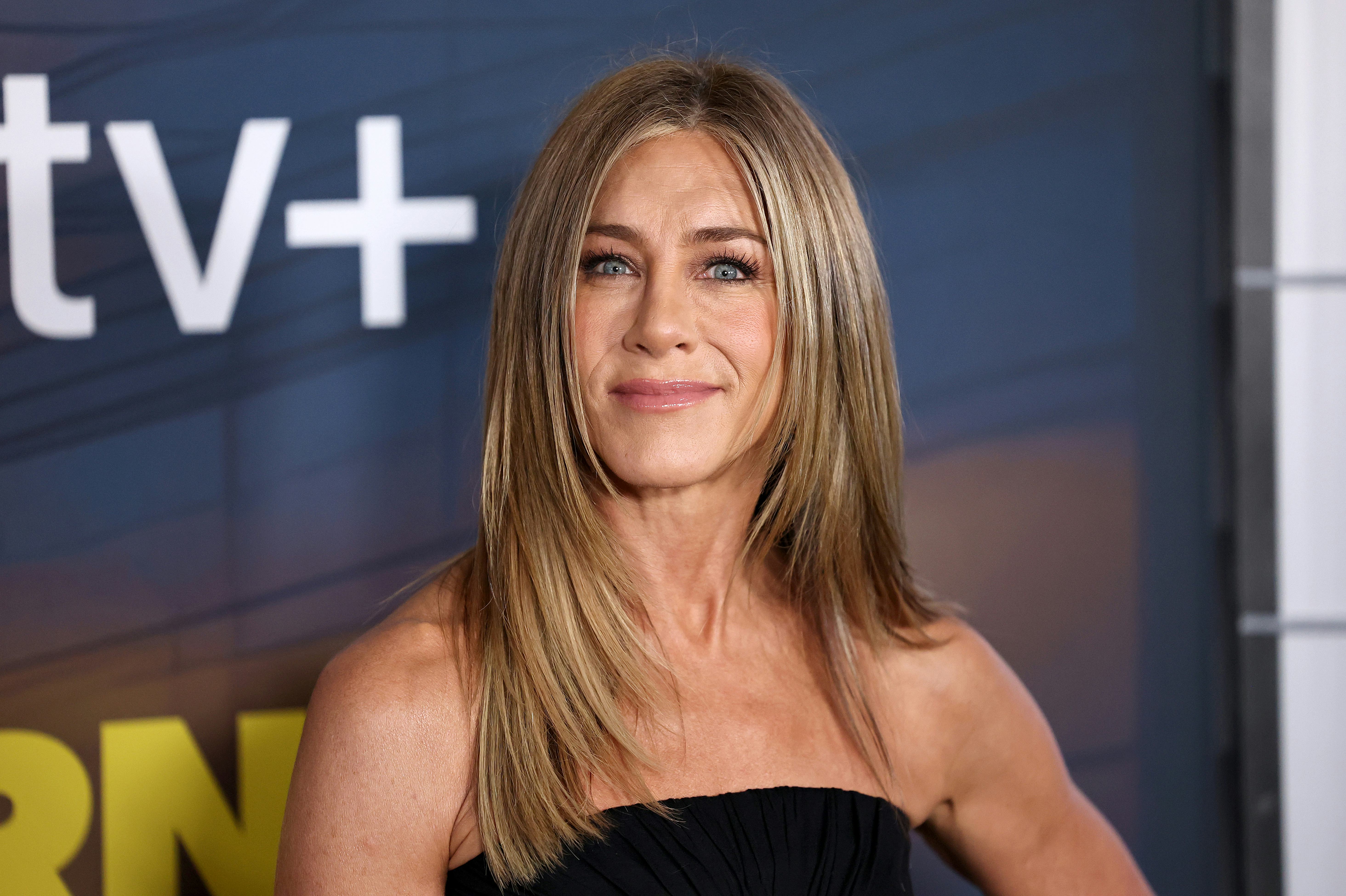 NEW YORK, NEW YORK - SEPTEMBER 09: Jennifer Aniston attends "The Morning Show" Season 4 New York Pre...