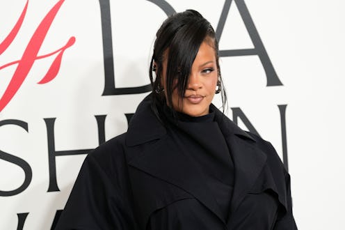 NEW YORK, NEW YORK - NOVEMBER 03: Rihanna attends The 2025 CFDA Fashion Awards at American Museum of...