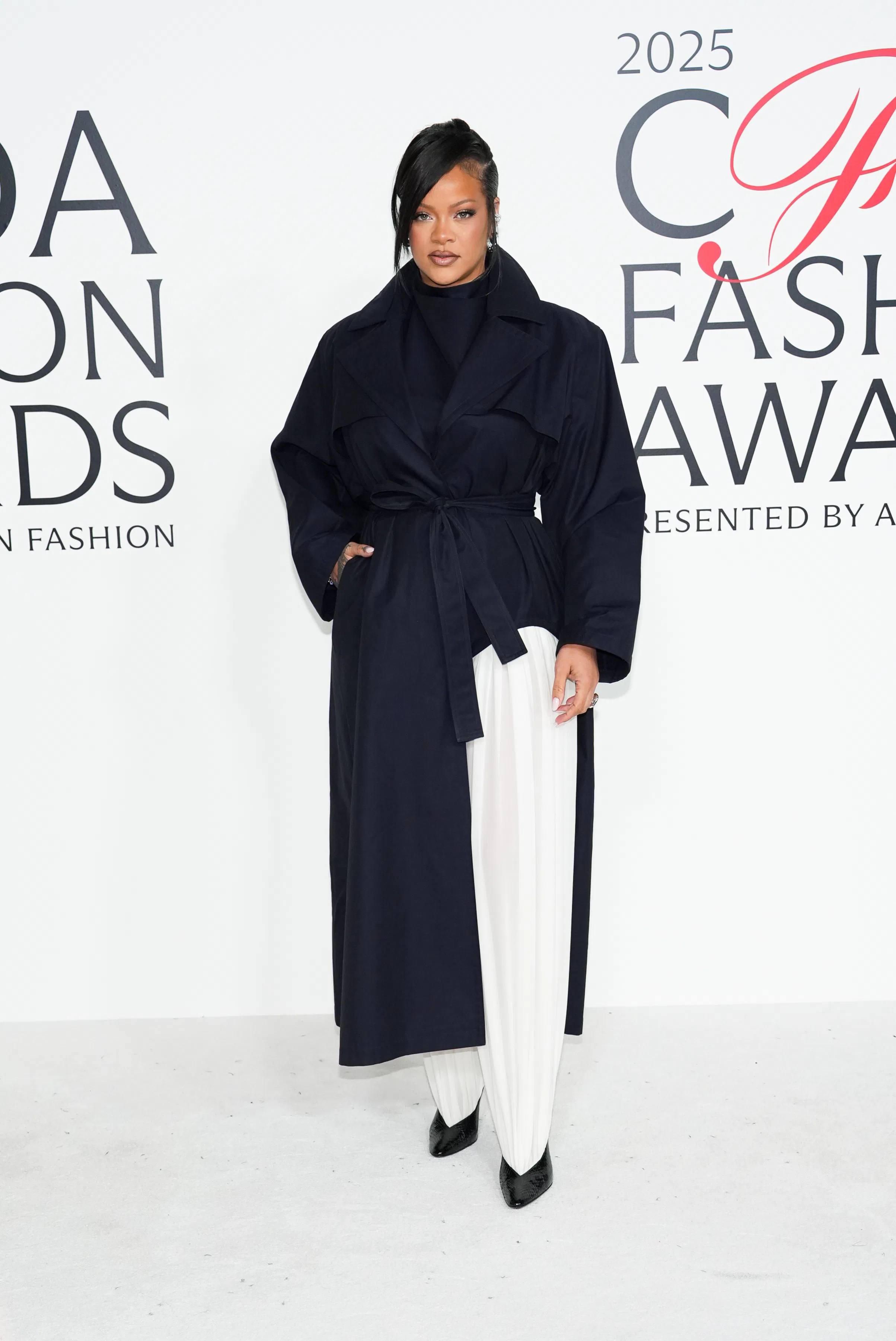 Rihanna attends The 2025 CFDA Fashion Awards