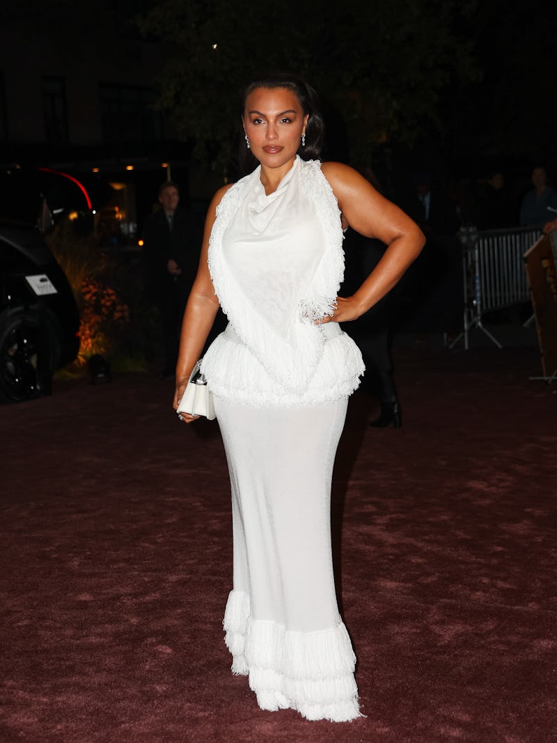 NEW YORK, NY - OCTOBER 29: Paloma Elsesser is seen attending the WSJ Magazine 2025 Innovator Awards ...