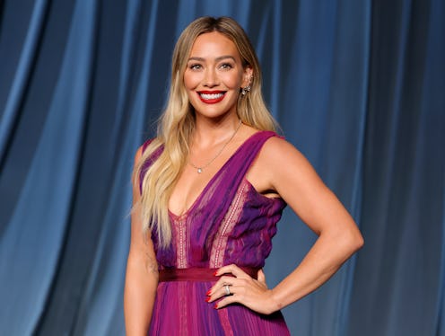 LOS ANGELES, CALIFORNIA - OCTOBER 18: Hilary Duff attends the 5th Annual Academy Museum Gala at the ...