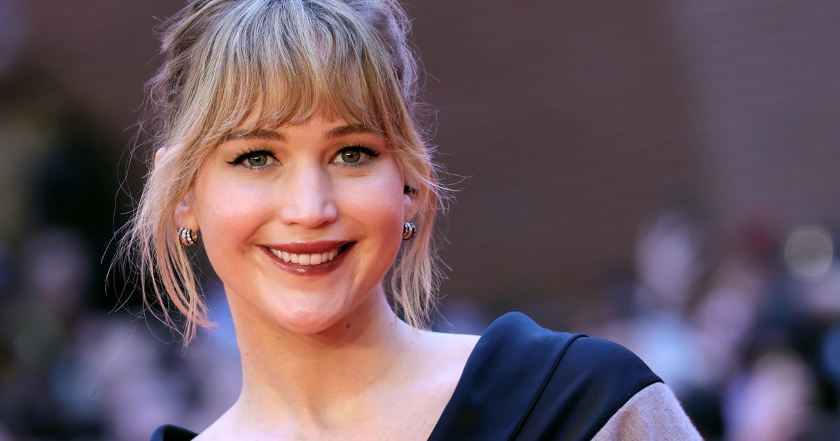 Jennifer Lawrence Paired A Slip Dress With A Subtly Sexy Accessory