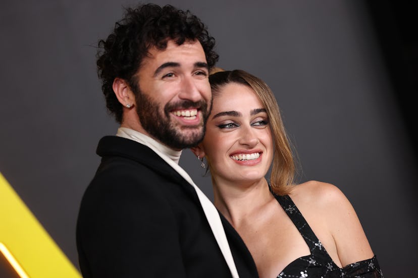 LOS ANGELES, CALIFORNIA - OCTOBER 28: (L-R) Jordan Firstman and Rachel Sennott attend the Los Angele...