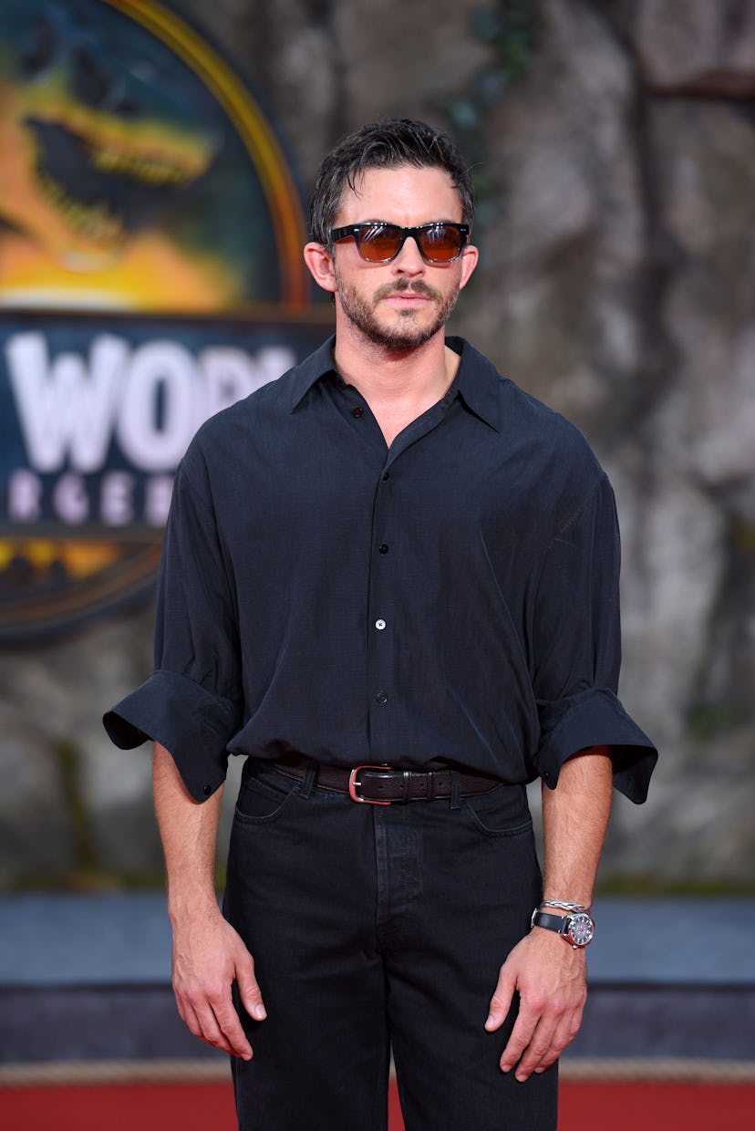 BERLIN, GERMANY - JUNE 18: Jonathan Bailey attends the "Jurassic World Rebirth" (Die Wiedergeburt) p...