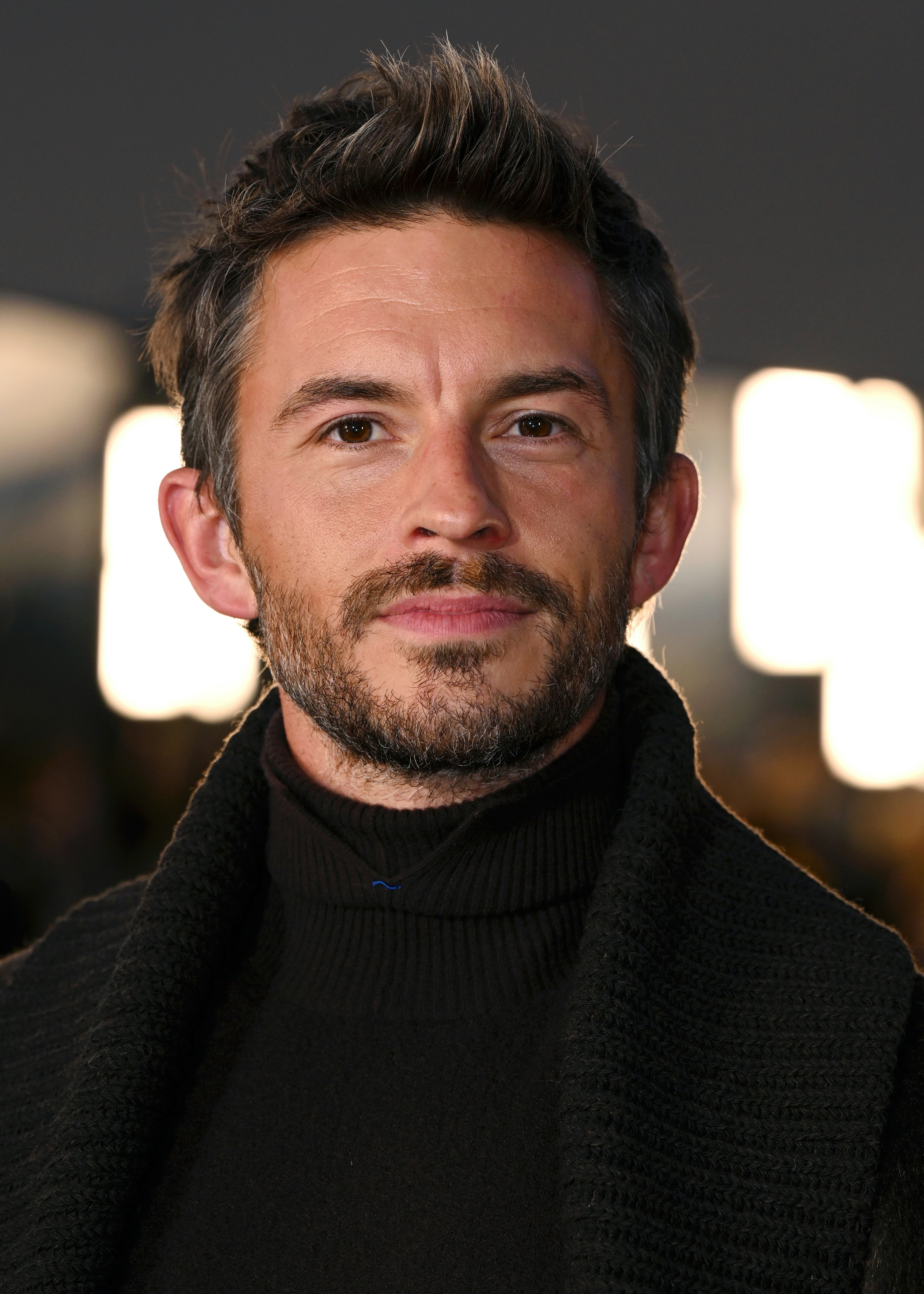 LONDON, ENGLAND - SEPTEMBER 22: Jonathan Bailey attends the Burberry show during London Fashion Week...