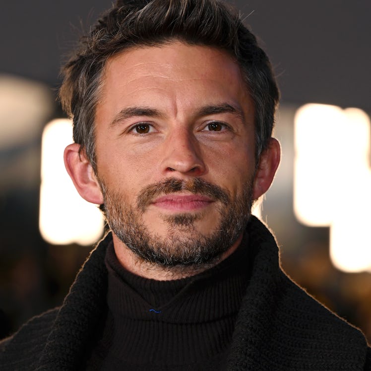 LONDON, ENGLAND - SEPTEMBER 22: Jonathan Bailey attends the Burberry show during London Fashion Week...