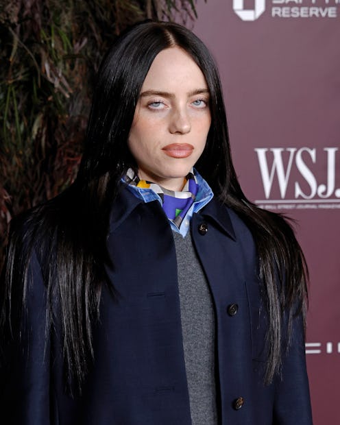 NEW YORK, NEW YORK - OCTOBER 29: Billie Eilish attends the 2025 WSJ Magazine Innovator Awards at MOM...