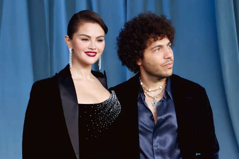 Selena Gomez and Benny Blanco attend the 2025 Academy Museum Gala