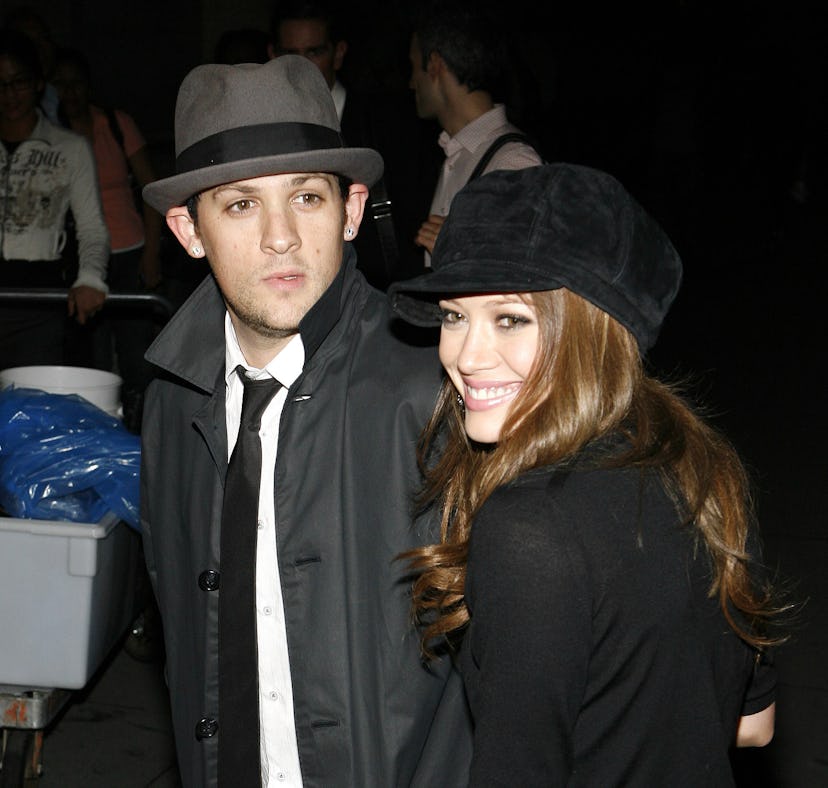 Joel Madden and Hilary Duff during Hilary Duff and Joel Madden Sighting in New York City - September...