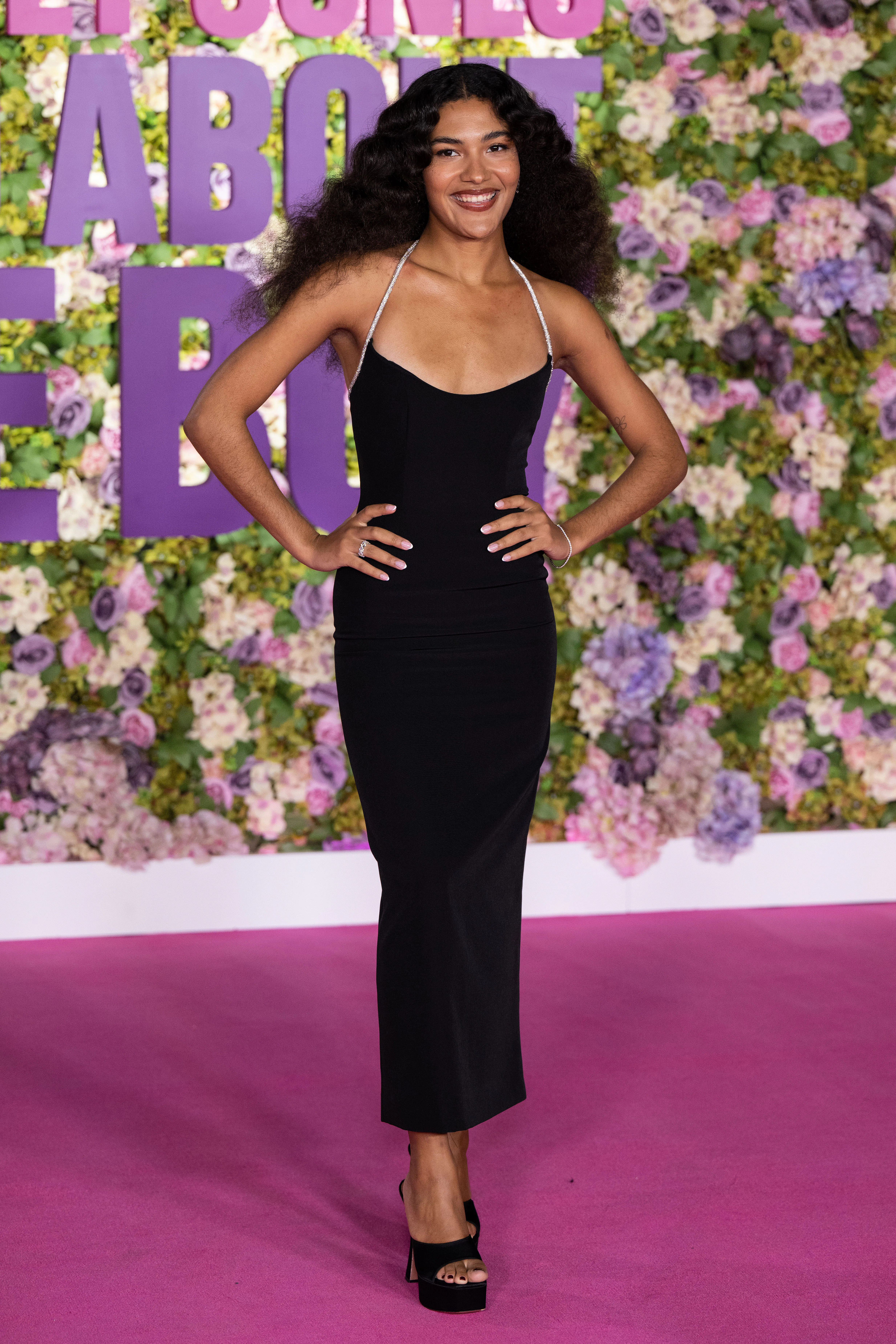 LONDON, ENGLAND - JANUARY 29: Olivia Dean attends the "Bridget Jones: Mad About The Boy" World Premi...