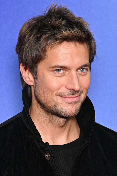 LA ROCHELLE, FRANCE - SEPTEMBER 18: Lucas Bravo attends the " Merteuil" premiere photocall during th...