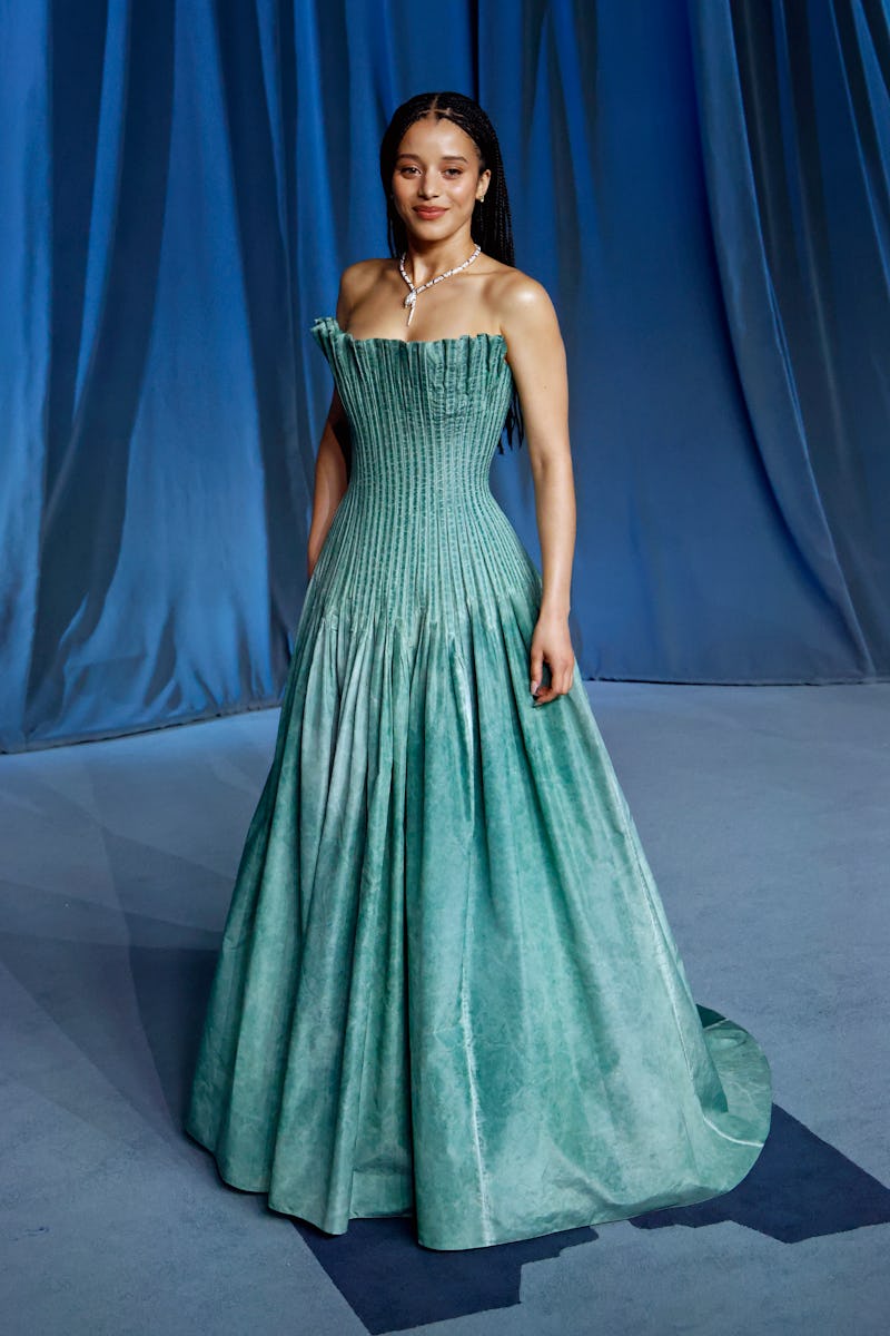 LOS ANGELES, CALIFORNIA - OCTOBER 18: Chase Infiniti attends the 2025 Academy Museum Gala at Academy...