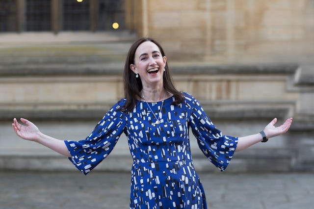 OXFORD, ENGLAND - MARCH 21: Sophie Kinsella, international best selling chick-lit author, at the FT...
