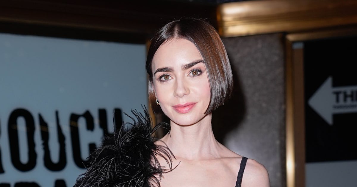 Lily Collins' "Naked" LBD Was Her Spiciest Look Of All Time & I'm Gagged