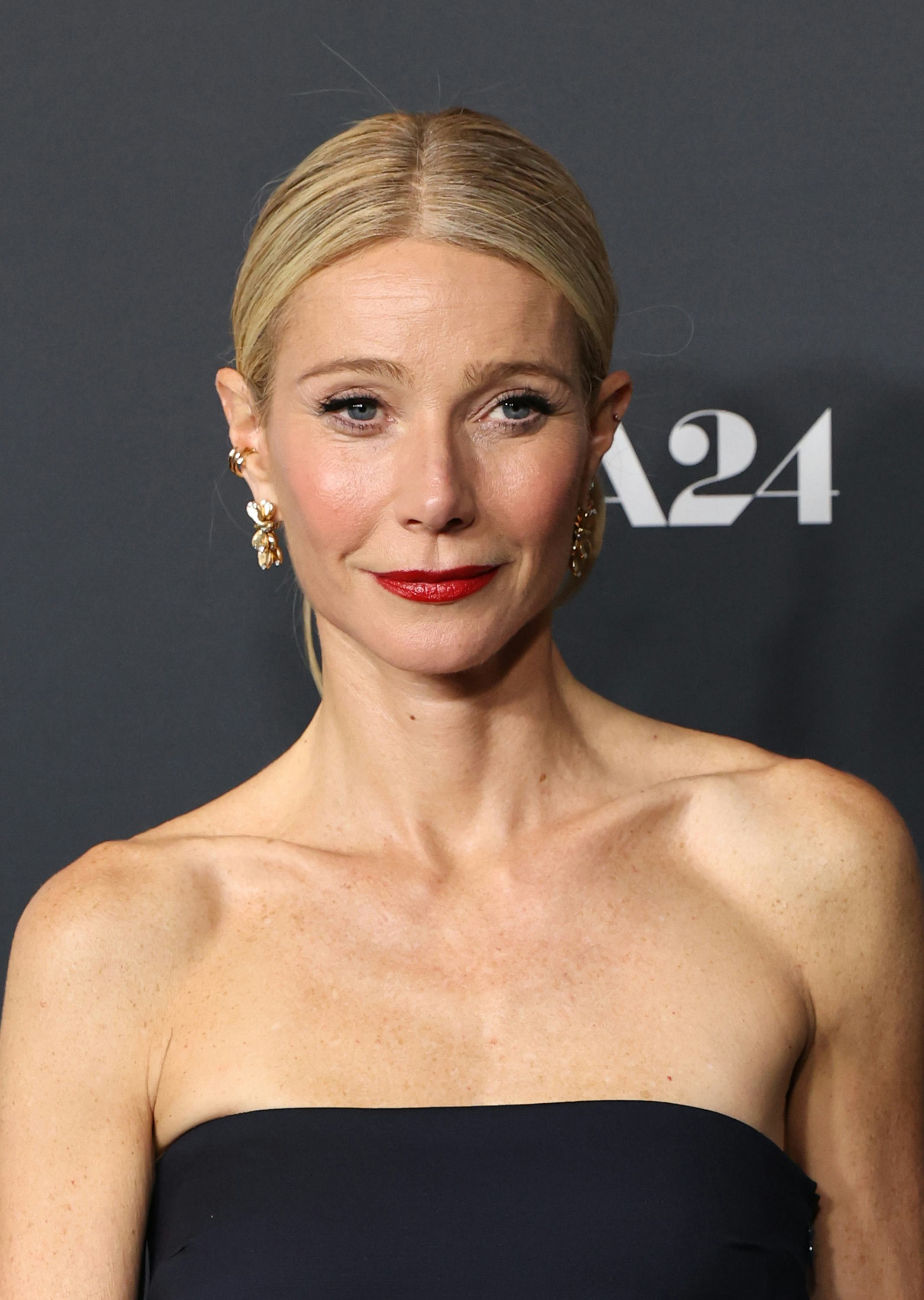 Gwyneth Paltrow's Sticking To Her Monochromatic Uniform