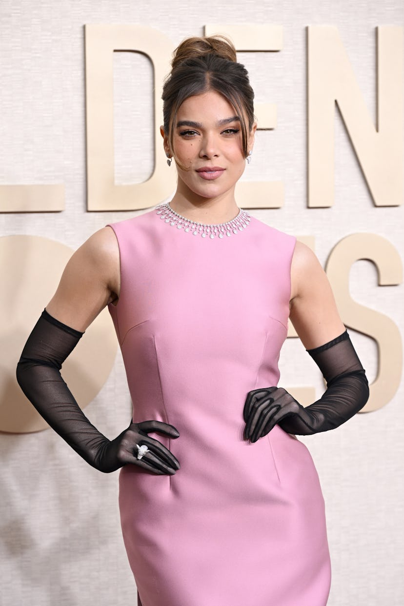 BEVERLY HILLS, CALIFORNIA - JANUARY 7: Hailee Steinfeld attends the 81st Annual Golden Globe Awards ...