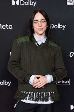 Billie Eilish's sheer ripped T-shirt is peak "naked dressing."