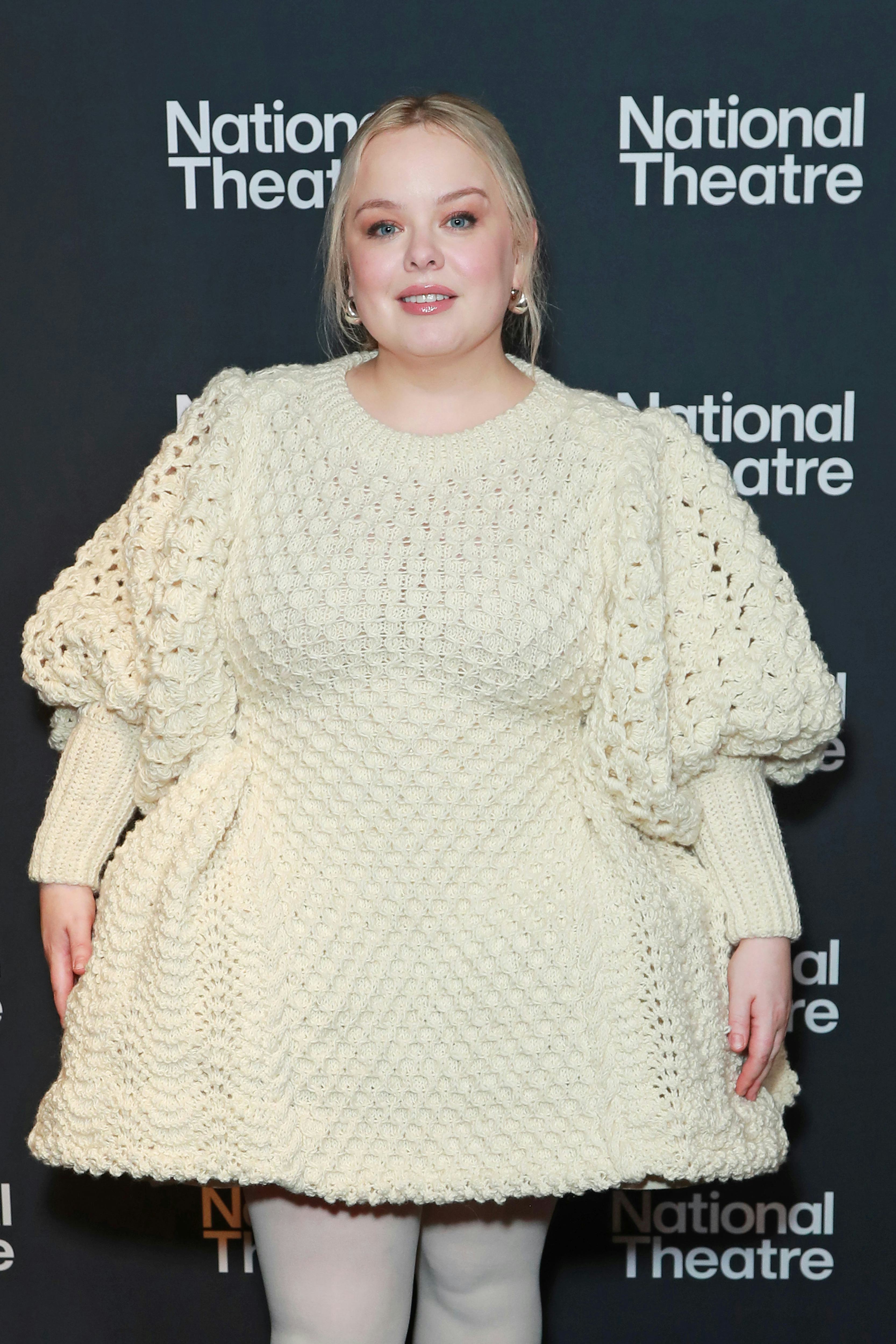 Nicola Coughlan attends the press night after party for "The Playboy Of The Western World" at The Na...