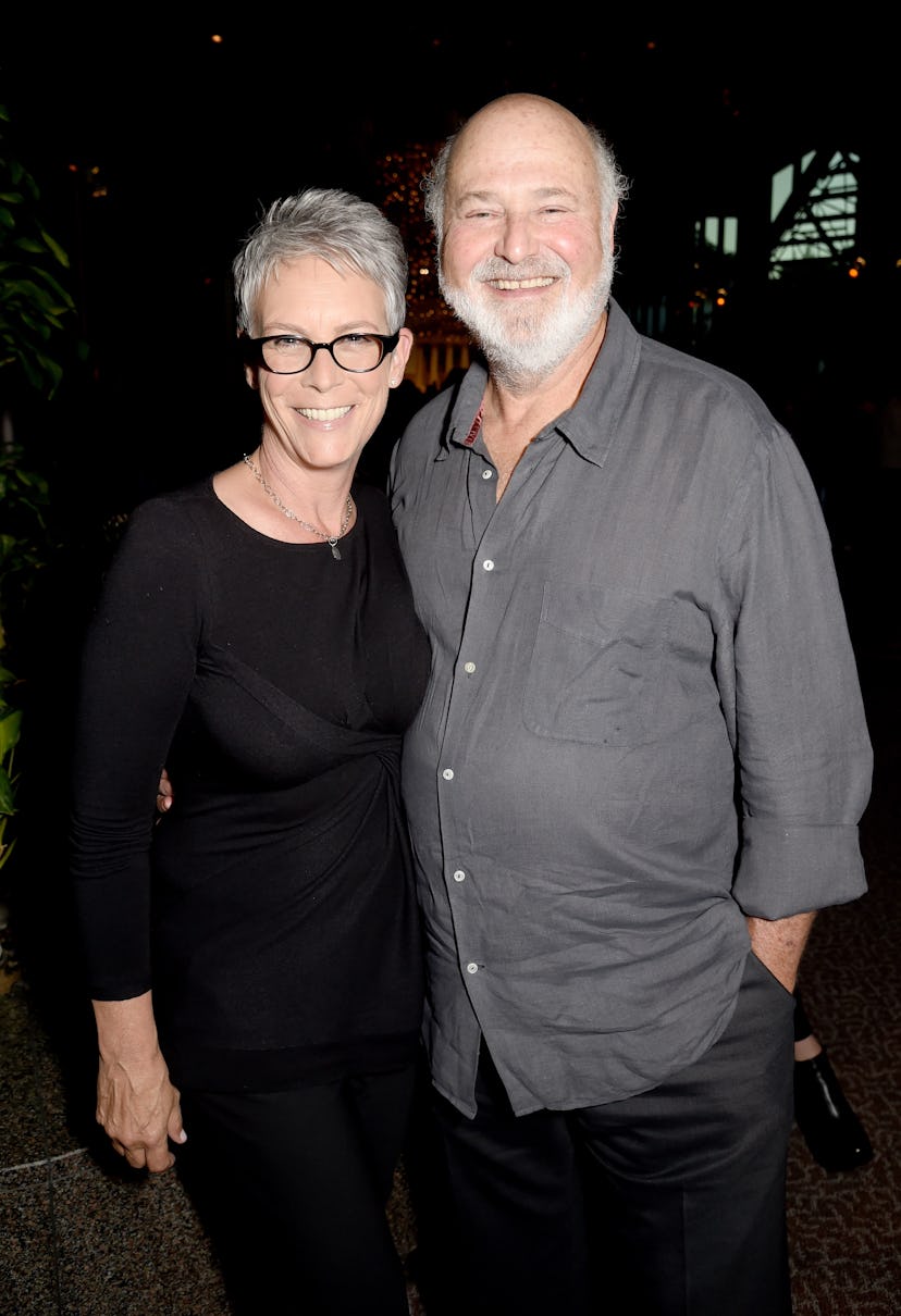 LOS ANGELES, CA - JUNE 03: Actors Jamie Lee Curtis (L) and Rob Reiner attend the Los Angeles Premie...