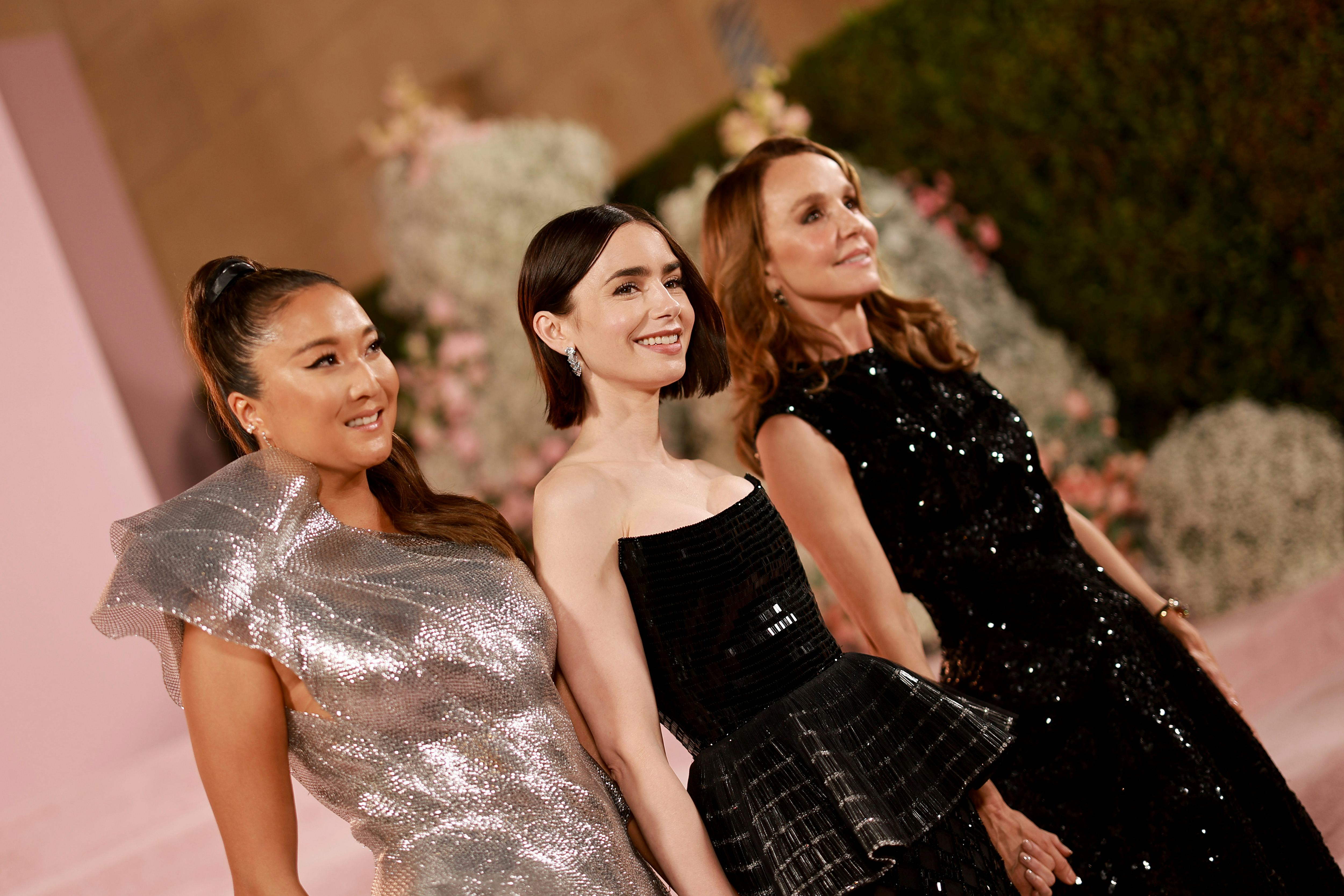  The Cast's Looks At The ‘Emily In Paris’ Season 5 Premiere 