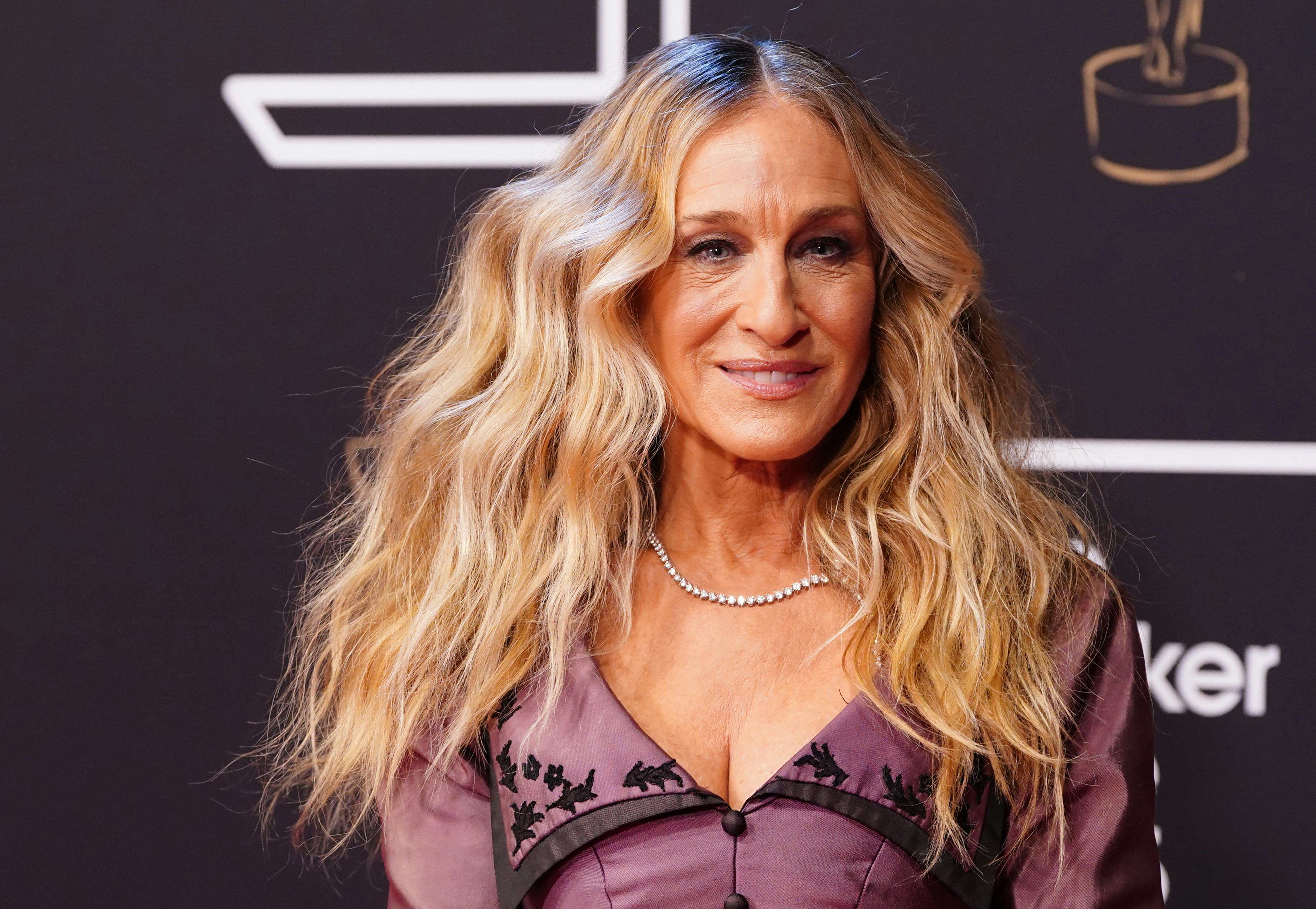 Sarah Jessica Parker arriving for the announcement of the 2025 Booker Prize winner at an award cerem...