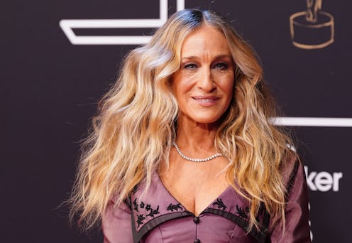 Sarah Jessica Parker arriving for the announcement of the 2025 Booker Prize winner at an award cerem...