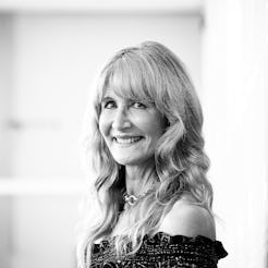 VENICE, ITALY - AUGUST 28: (EDITORS NOTE: This image has been converted to black and white.) Laura D...