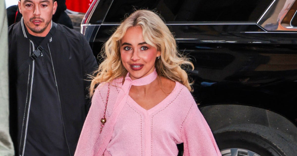 Sabrina Carpenter's Floral Slip Dress On 'Late Night' Was Basically Lingerie