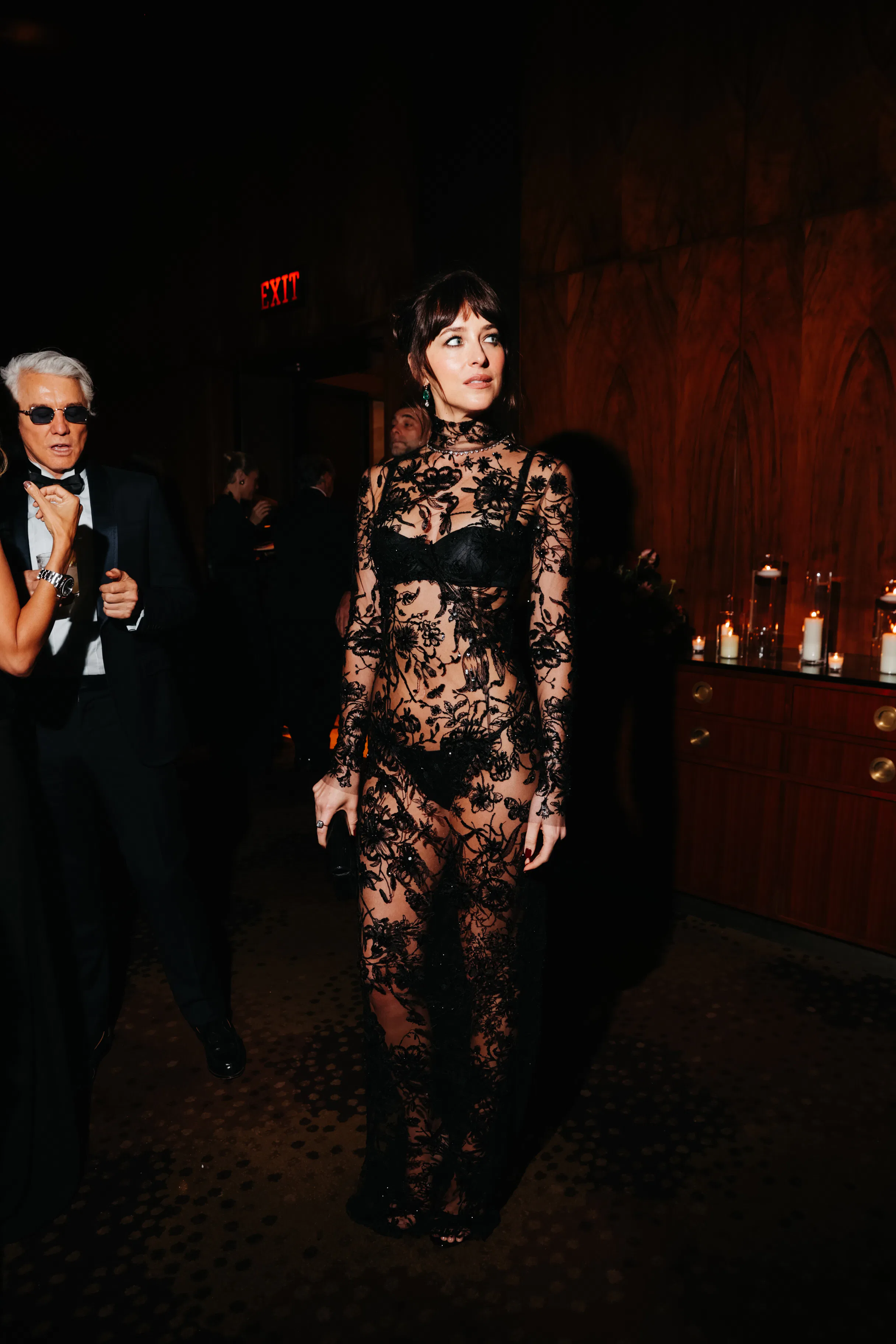 Dakota Johnson at the Kering Caring For Women Dinner during New York Fashion Week held at The Grill ...