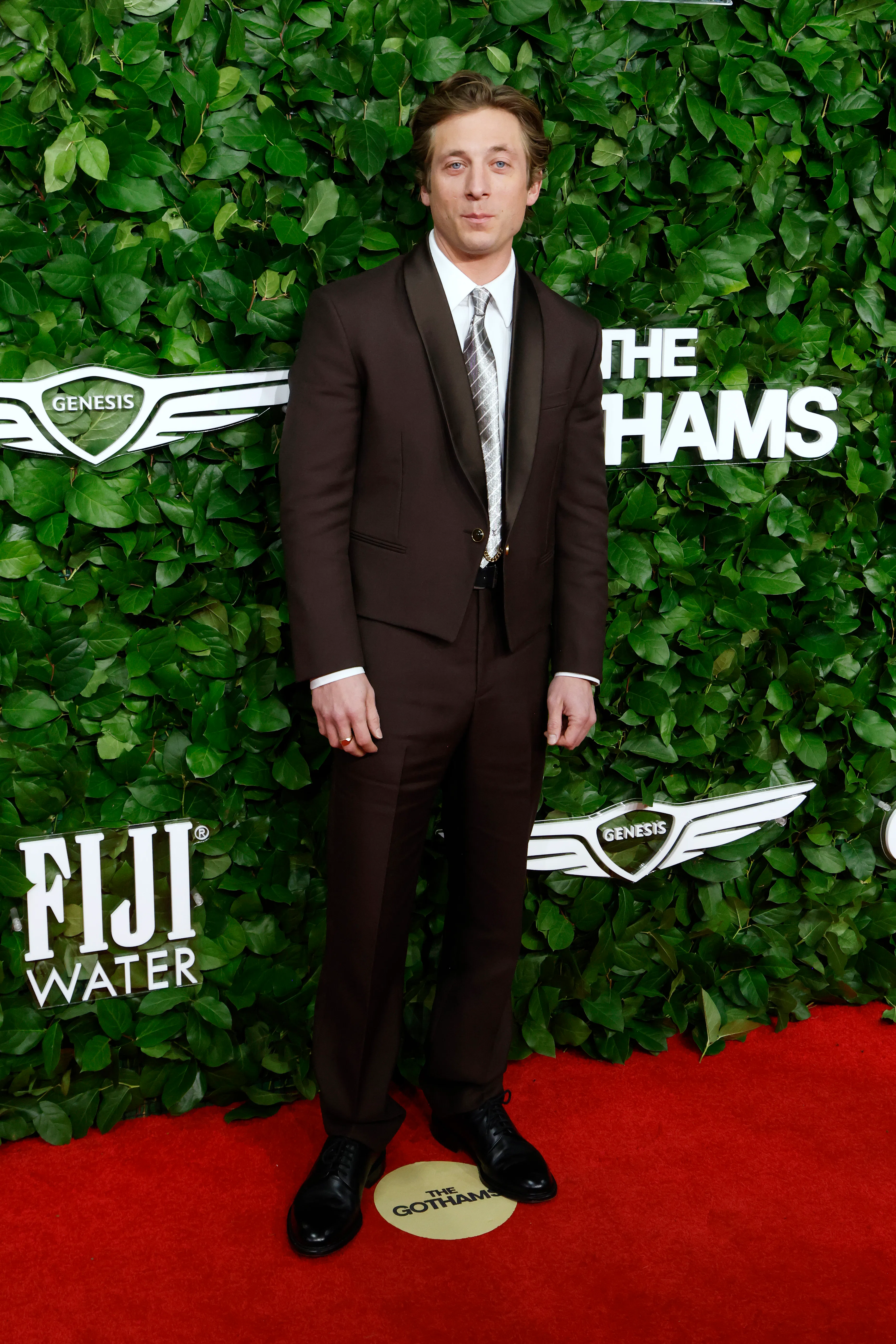 NEW YORK, NEW YORK - DECEMBER 01: Jeremy Allen White attends the 35th Gotham Film Awards at Cipriani...