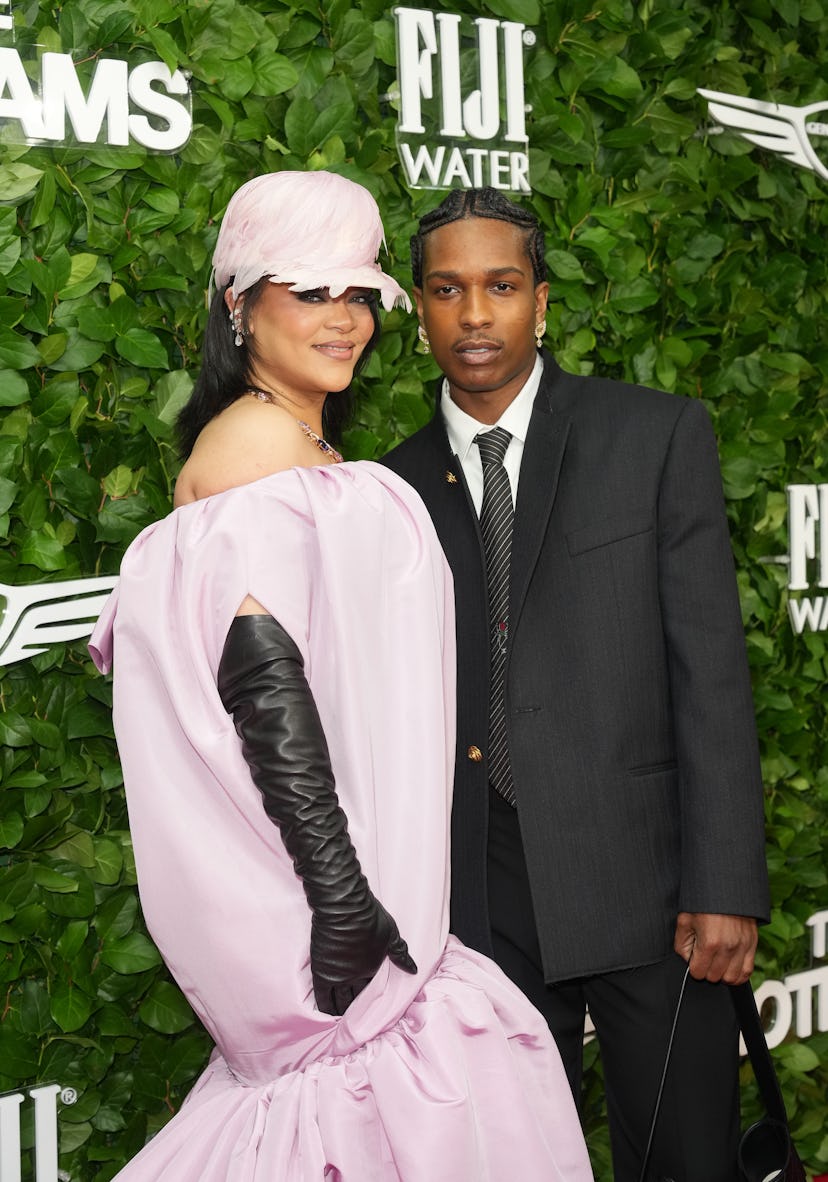 Rihanna and A$AP Rocky at the 35th Annual Gotham Film Awards held at Cipriani Wall Street on Decembe...