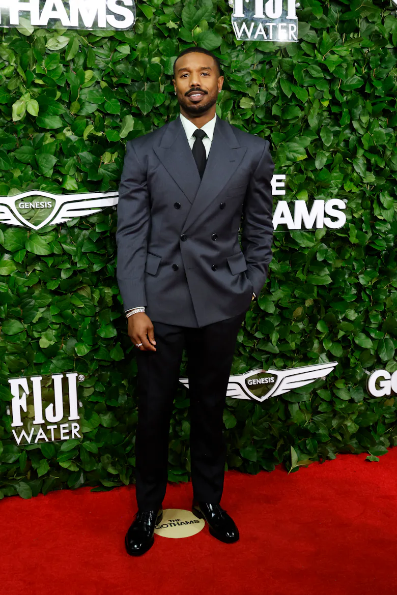NEW YORK, NEW YORK - DECEMBER 01: Michael B. Jordan attends the 35th Gotham Film Awards at Cipriani ...