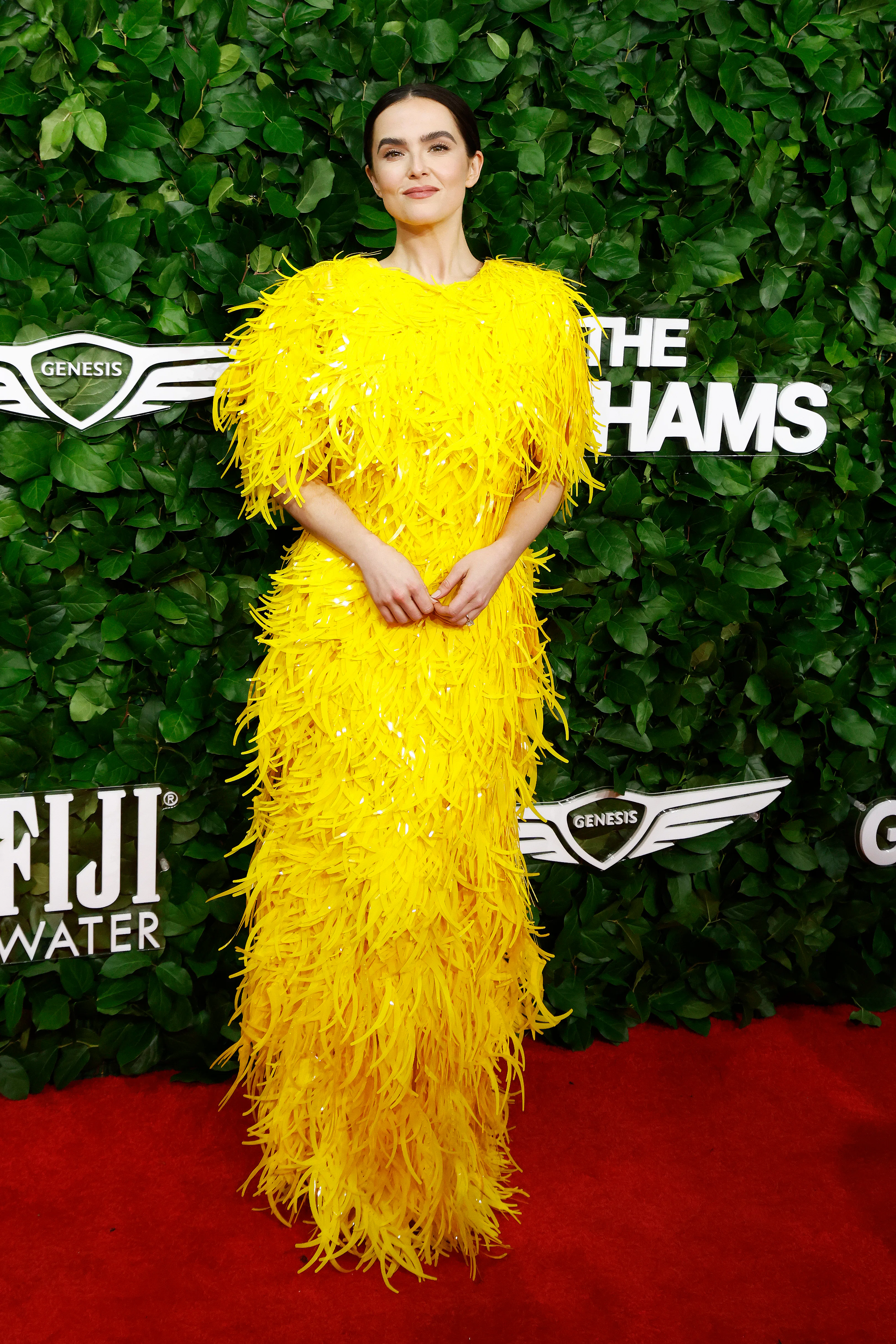 NEW YORK, NEW YORK - DECEMBER 01: Zoey Deutch attends the 35th Gotham Film Awards at Cipriani Wall S...