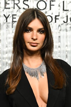 Emily Ratajkowski at Swarovski Masters of Light Opening Celebration on October 28, 2025 in Los Angel...
