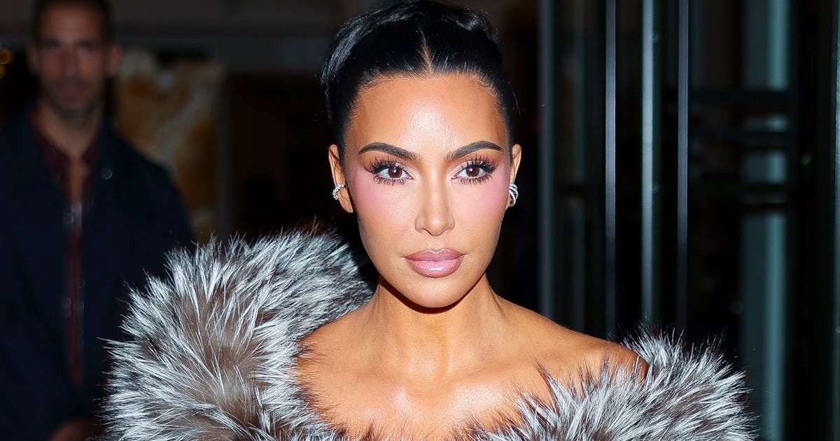10 Years Ago, Kim K Exposed Her Bra At Her Family Christmas Party